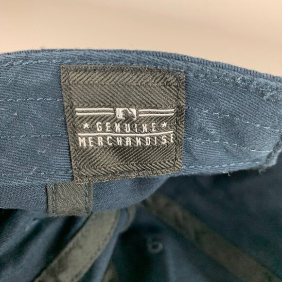 Boston Red Sox MLB Navy Blue 47 Brand Clean Up Relaxed Fit Strapback Hat - Picture 5 of 6